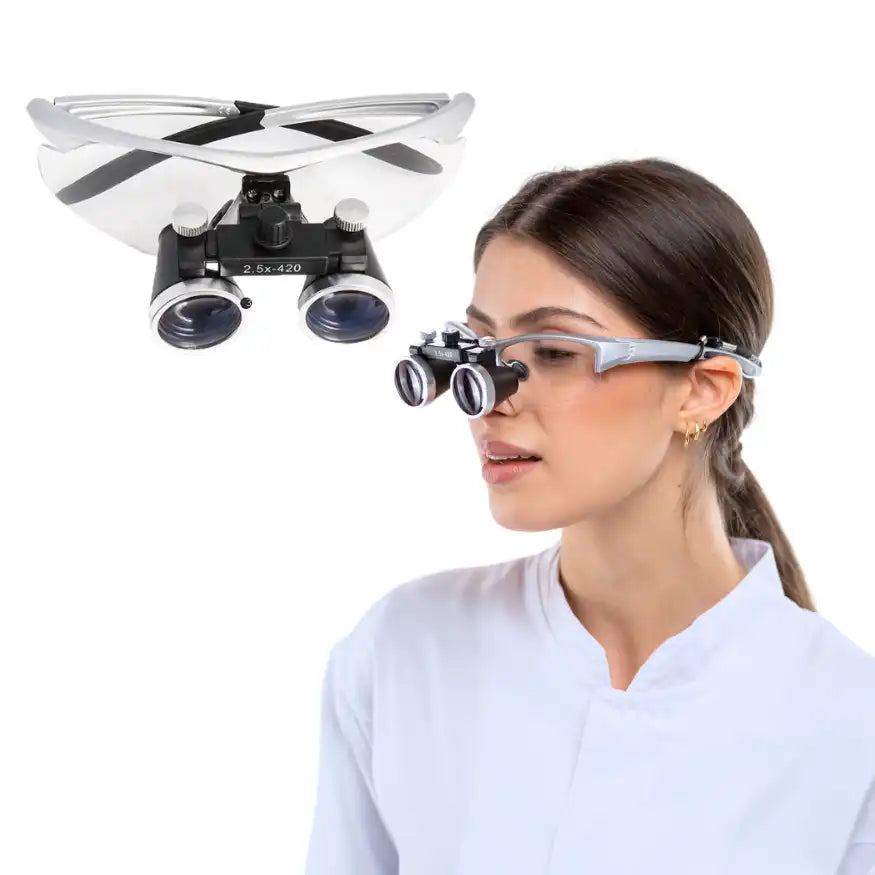 Lente D'ingrandimento X1 con Lenti da 3,5x e 2,5x
