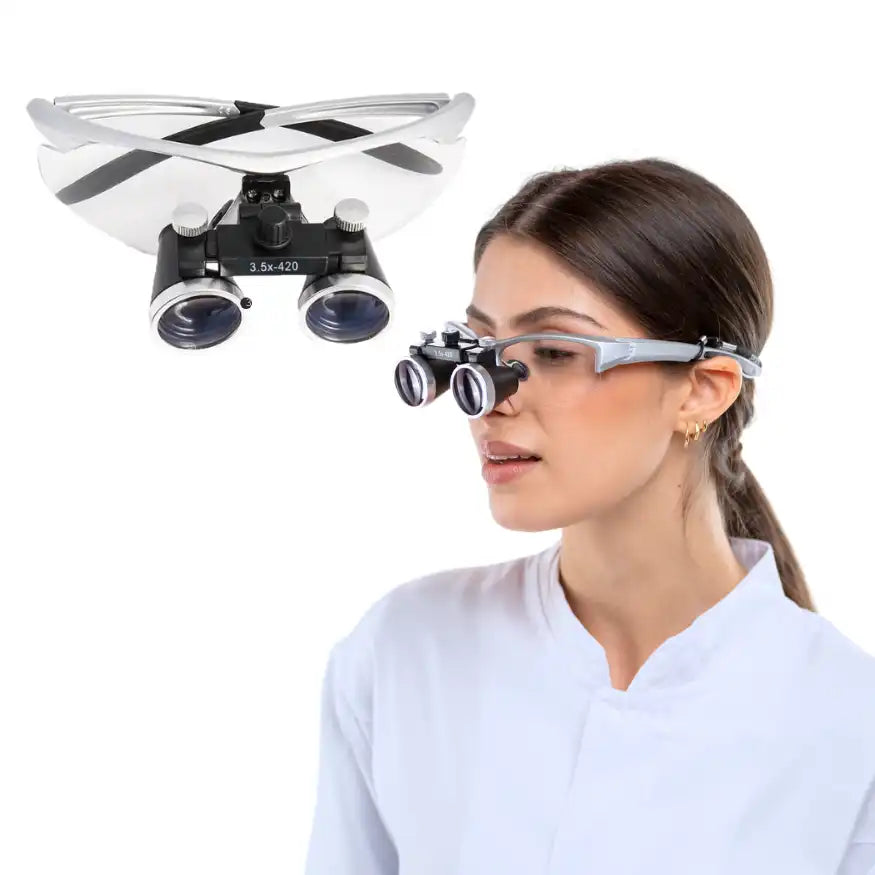 Lente D'ingrandimento X1 con Lenti da 3,5x e 2,5x