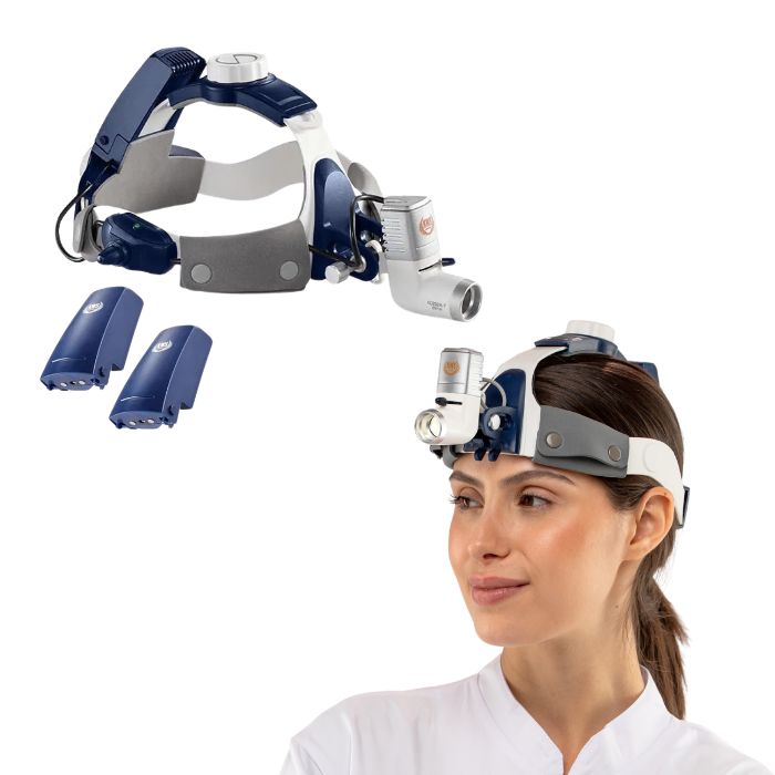 Lampada Frontale Pro Max con 80.000 Lumen di Potenza e 2 Batterie