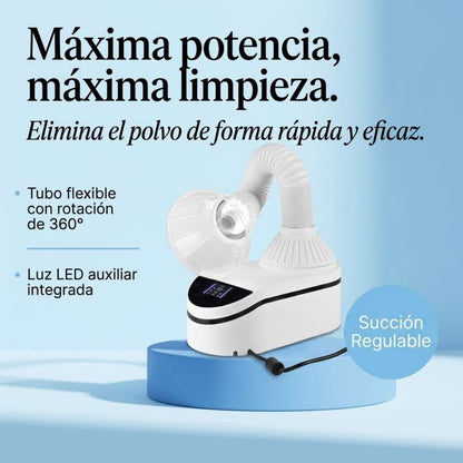 Aspiratore Turbo da 230 W Ultra Potente con Aspirazione a 35.000 RPM e Luce LED