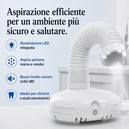 Aspiratore Turbo PRO 120W — aspirazione efficiente