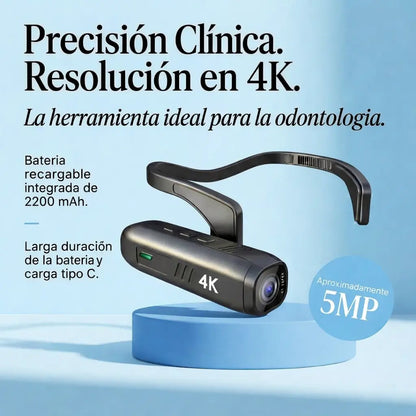 Telecamera di registrazione per procedure mediche, odontoiatriche ed estetiche – 4K a 30 FPS