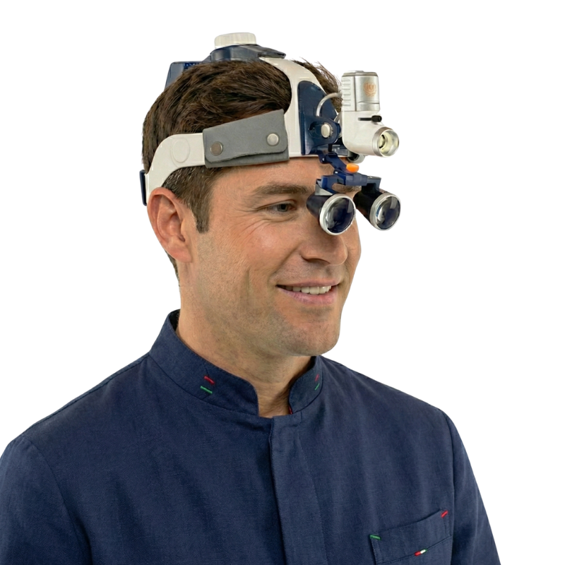 Lente d'Ingrandimento Pro Max con Lenti da 2,5x o 3,5x e Lampada da 80.000 Lumen