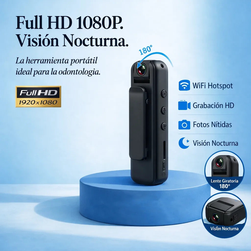 Camara de bolsillo dental
