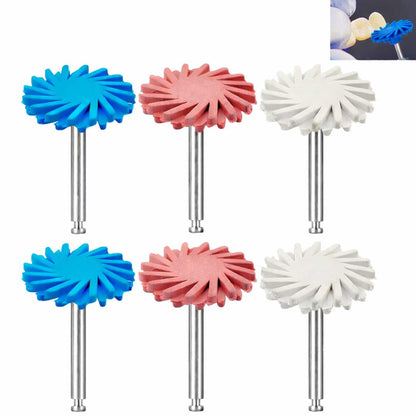 Sistema di Lucidatura Diamantata RA (bassa velocità) per Resina e Ceramica – 6 Pezzi