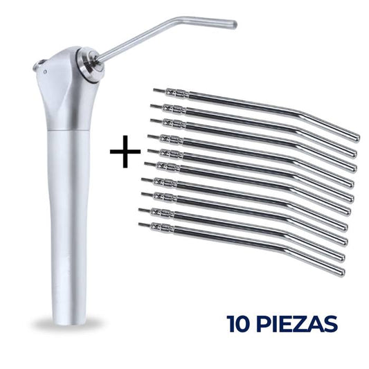 Siringa Dentale Tripla Aria e Acqua + 10 Beccucci Sterilizzabili