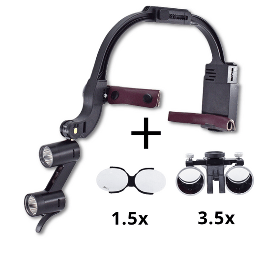 Lente di Ingrandimento M1 con Lenti da 3.5x e Batteria ricaricabile