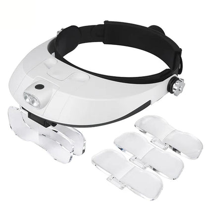 Lente d'Ingrandimento Z1 con 5 Diversi Ingrandimenti e 2 LED Regolabili 