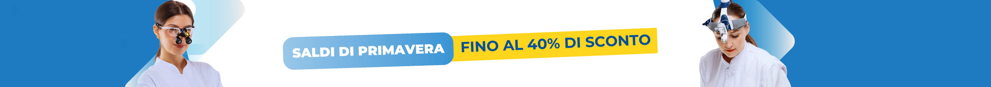 Saldi di Primavera — Fino al 40% di sconto
