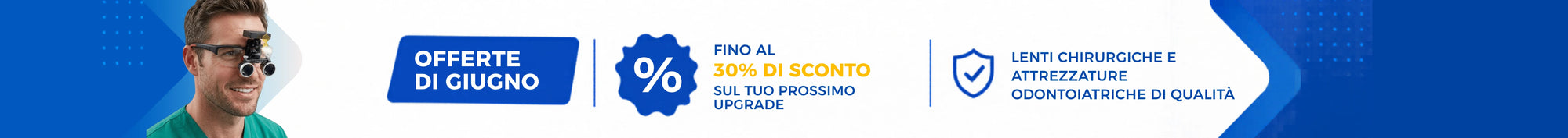 Offerta di Giugno — Fino al 30% di sconto