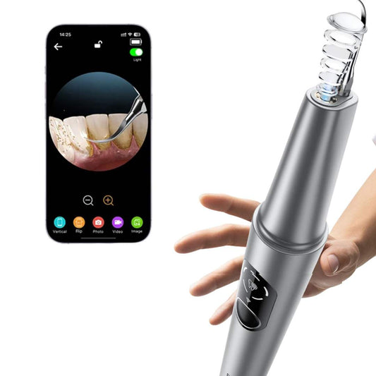 Limpiador dental ultrasónico con cámara HD y luz LED - Madicaza