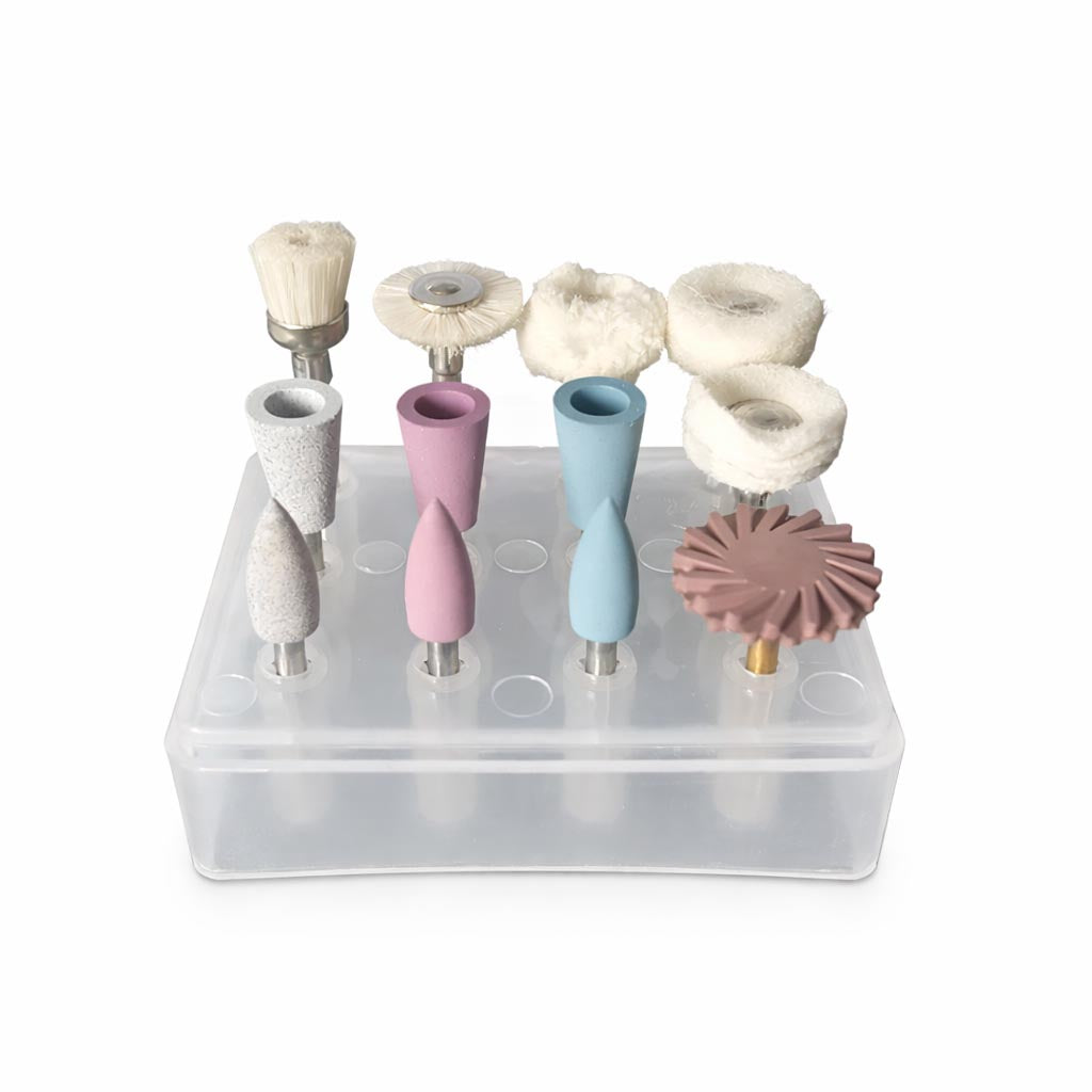 12 pezzi per lucidatura dentale – Contrangolo a bassa velocità